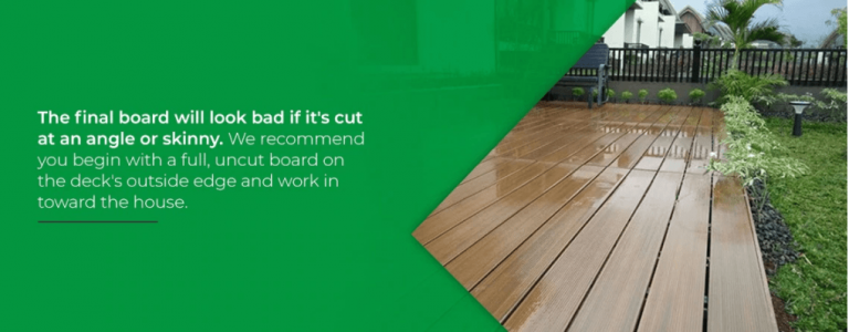 How to Keep Deck Boards Straight - Newtechwood